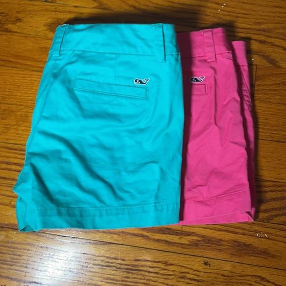Vineyard Vibes shorts (turquoise & pink) - Picture 2 of 2
